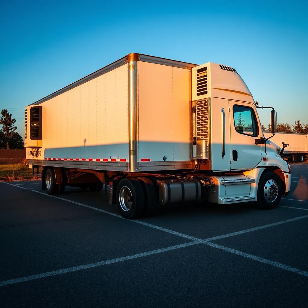 Refrigerated (Reefer) trailer used by Freight Board Logistics